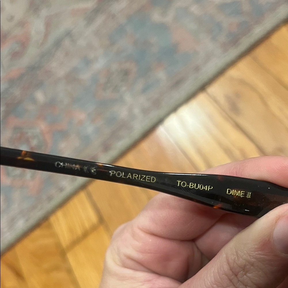 Diff Eyewear Round Tortoiseshell And Blue Reflect… - image 3